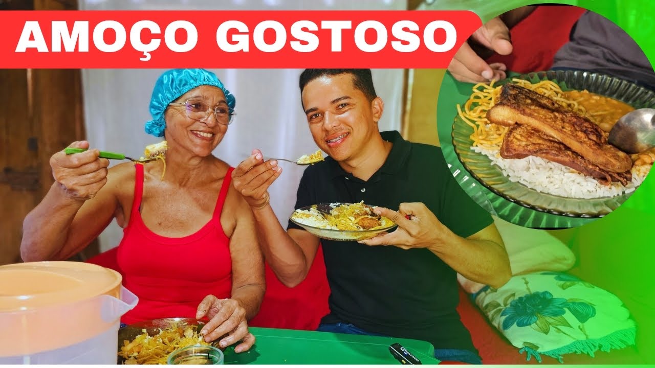 DONA ANA PREPARA DELICIOSO PEIXE PARA NOSSO ALMO&Ccedil;O❤️