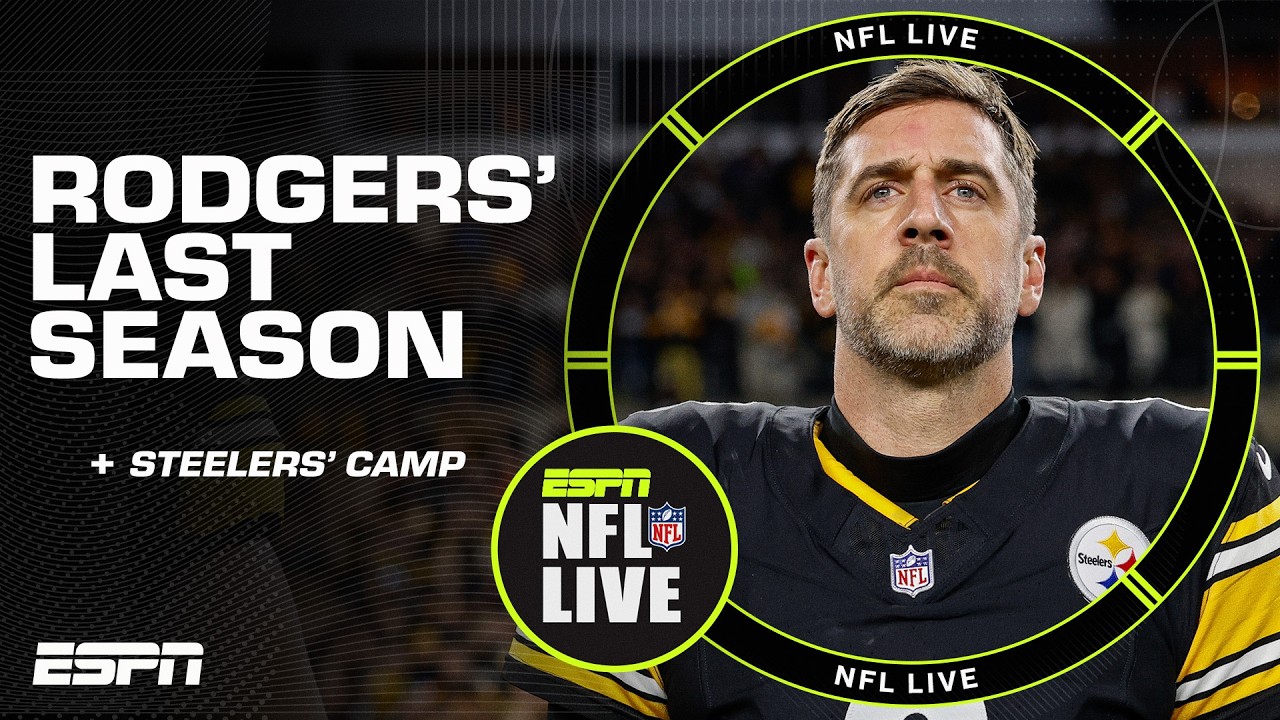 Expectations for Aaron Rodgers 'LAST RODEO' 🤠 | NFL Live