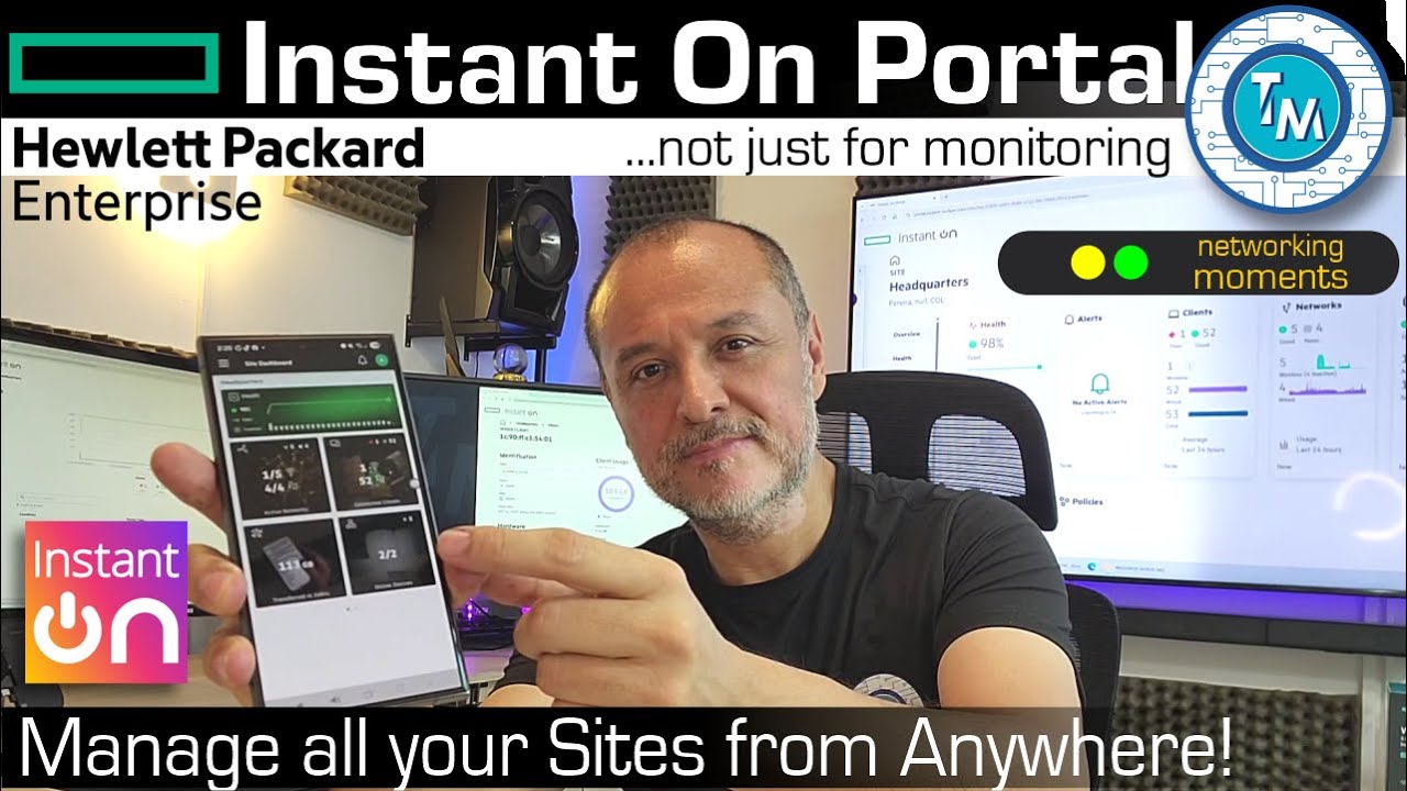Портал HPE Networking Instant-On — насколько он мощный и в то же время простой в управлении сетям...