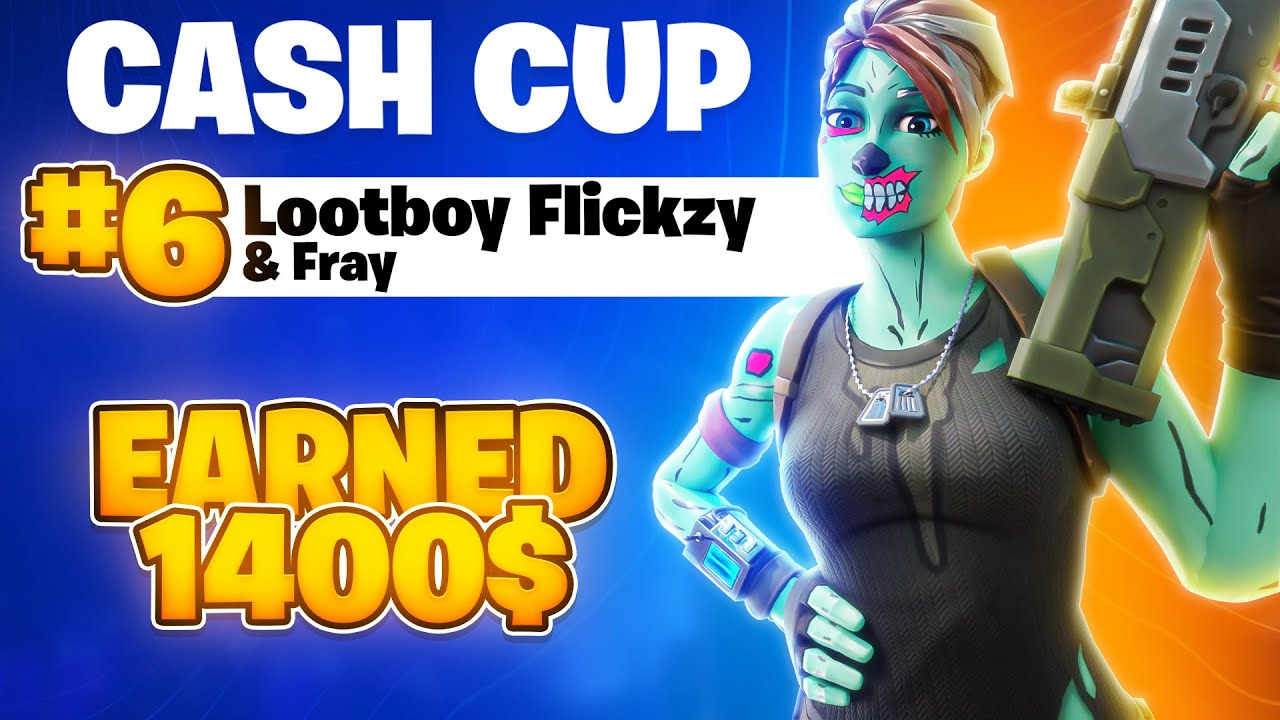 6TH PLACE DUO CASH CUP FINALS🏆w/@FrayFNx (1400$)