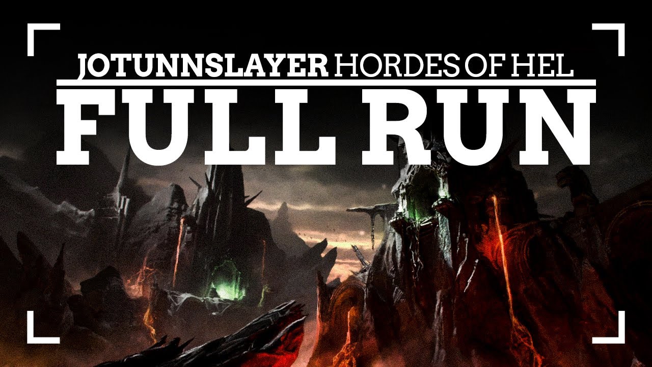 JOTUNNSLAYER: HORDES OF HEL | MUSPELHEIM - FULL RUN 🎮💪