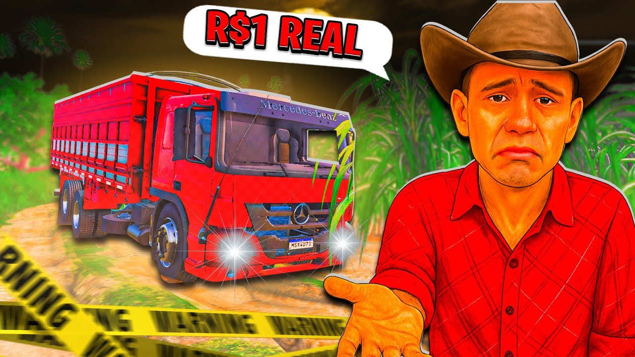 COMPREI ESSE CAMINHÃO POR 1 REAL NO SNIMULADOR BR