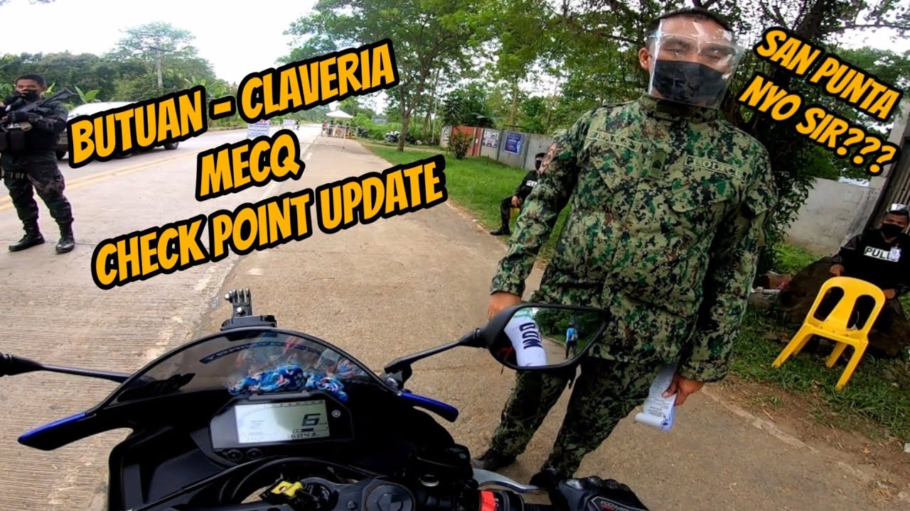 BUTUAN CITY - GINGOOG CITY - CLAVERIA | MECQ CHECKPOINT UPDATE | SUNDAY RIDE
