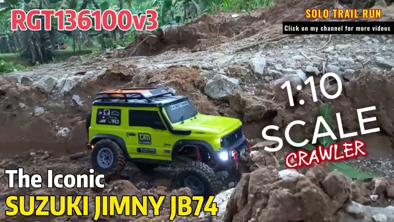 SUZUKI JIMNY JB74 | 1:10 SCALE CRAWLER | RGT 136000v3