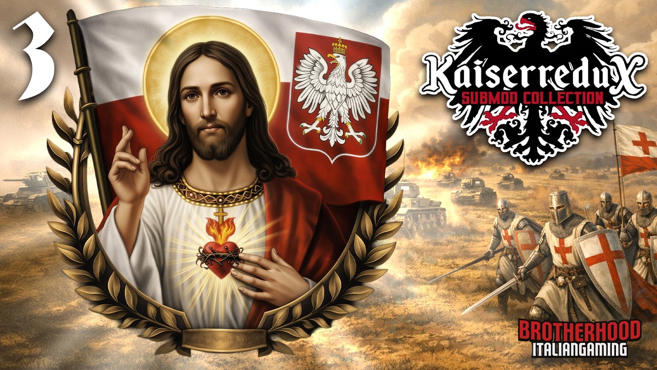 Crash, Lag e GUERRA SANTA! - EP 3 - Polonia Crociata - Hearts of Iron 4 Kaiserredux