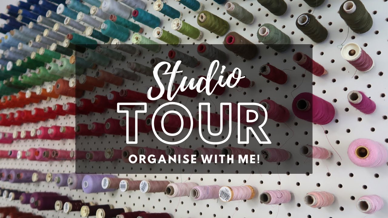 Setting up and organising my NEW sewing studio! | Sewing Room Tour
