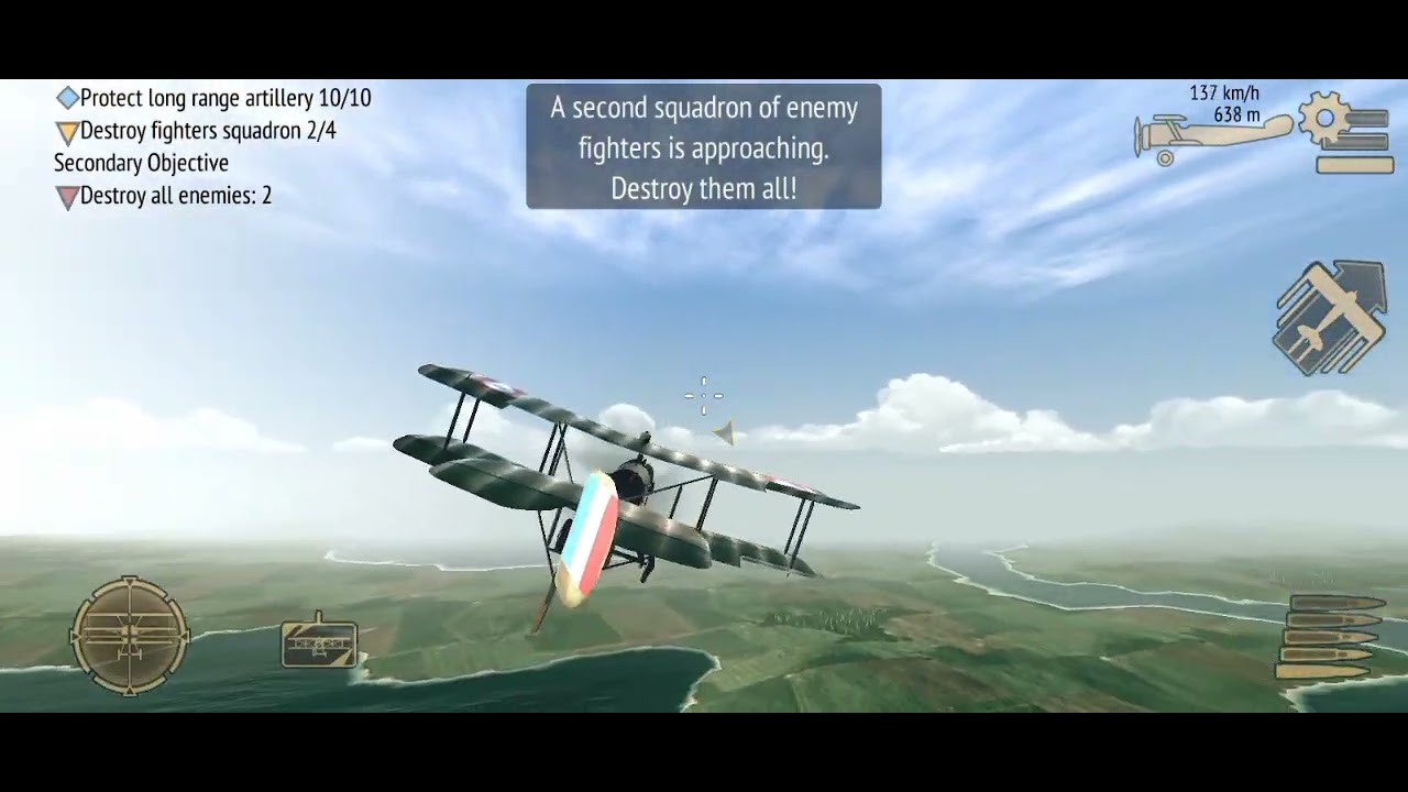 3D World War Air Attack Gameplay Android Mobile 