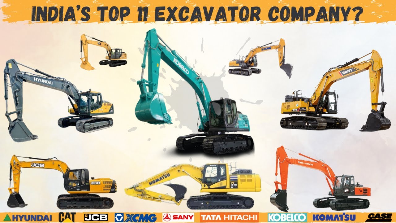 इंडिया में Excavator की कितनी कंपनी है ?🤔