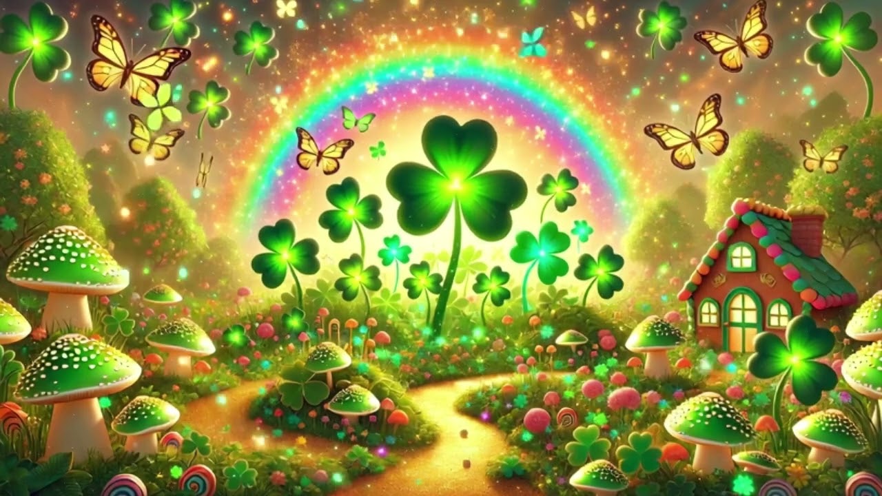 Calm Relaxing Instrumental Background Music 🍀 St. Patrick’s Day Clovers to Work, Study or Relax