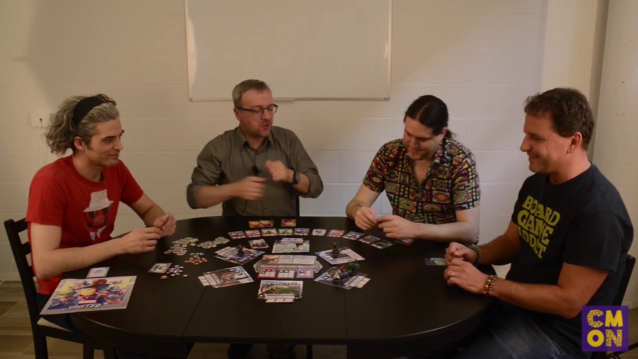 Marvel United: Unboxing, Gameplay and more!