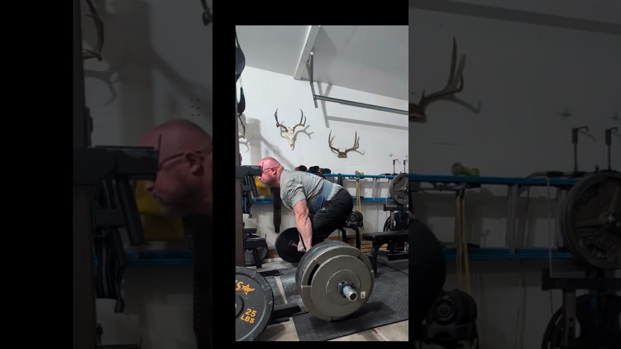 Day 25 of 42 deadlift program plus off season bench