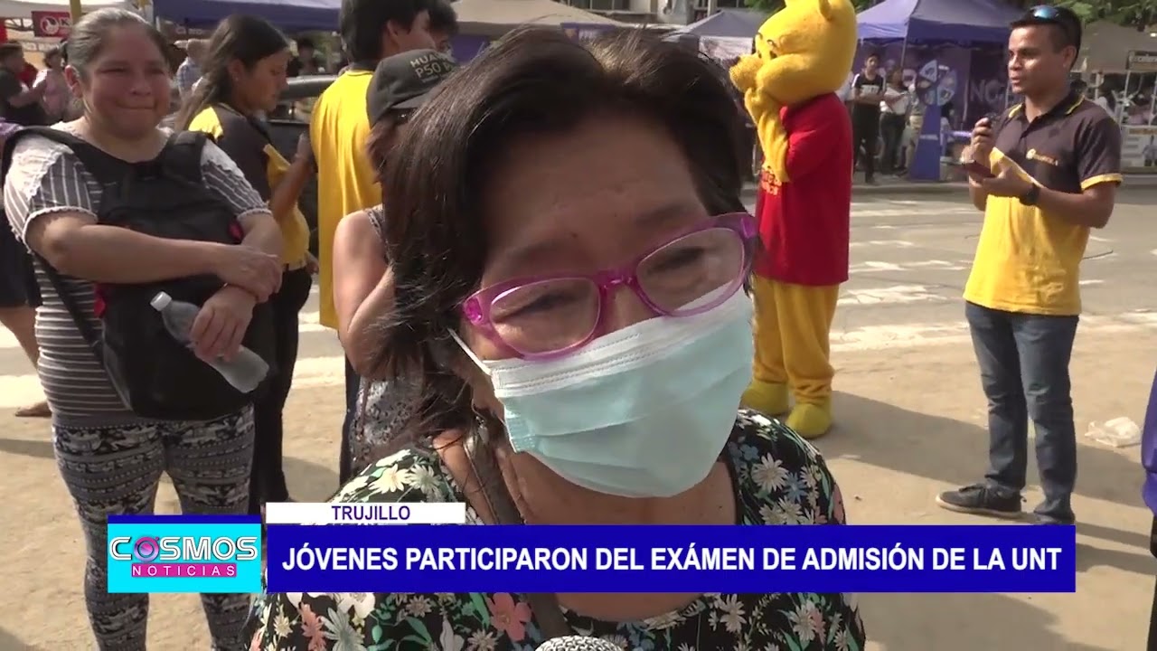 Trujillo: Jóvenes participaron del exámen de admisión de la UNT