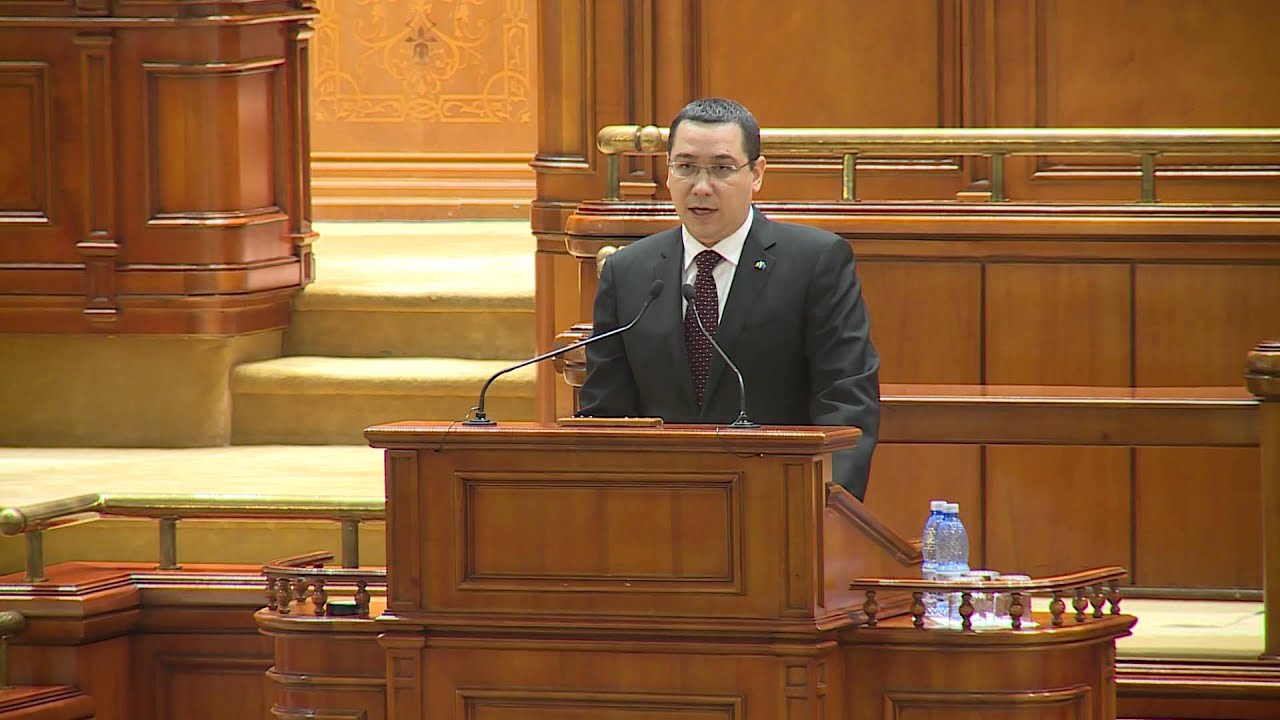 Primul-ministru Victor Ponta a prezentat &icirc;n fata Camerei Deputaților prioritățile de guvernare