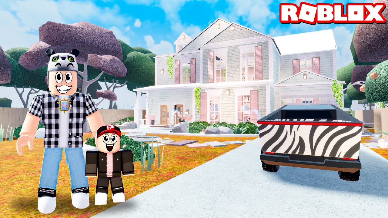 YENİ Aile Evimiz Oldu!! Araba Aldık - Panda ile Roblox RoVille