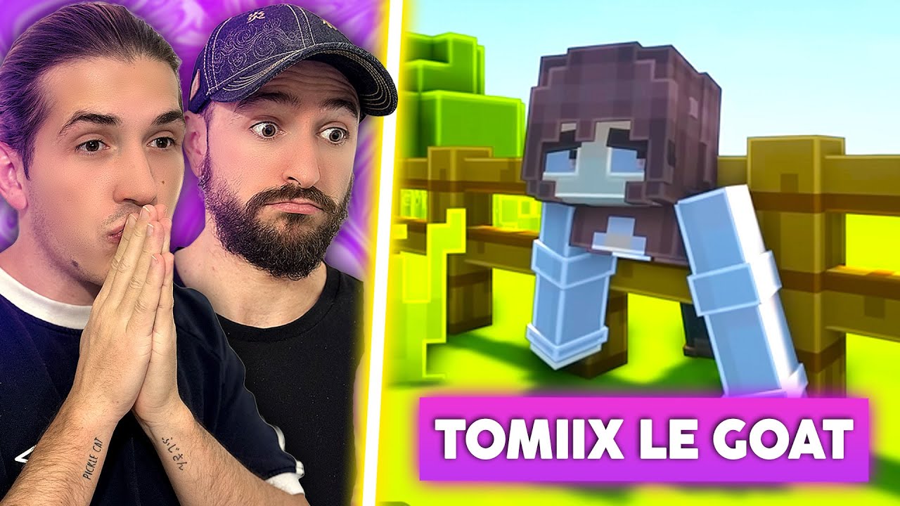 Ce Mec est Le GOAT de MINECRAFT ! (Réact TOMIIX)