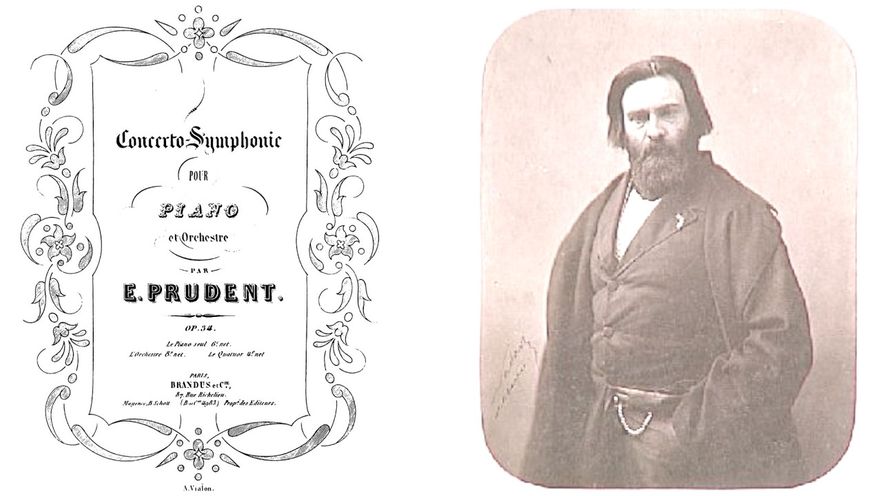 Émile Prudent; Piano Concerto No.1 in G min, Op.34 (1850) [REMASTER]