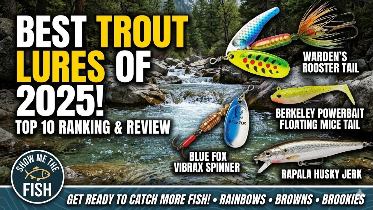 The Best 10 Trout Lures Of 2025