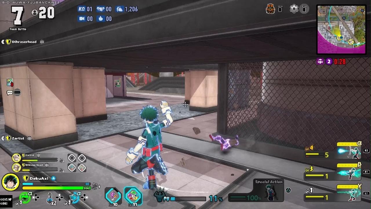 MY HERO ULTRA RUMBLE Season 15 Deku Assault 11KOs Unranked