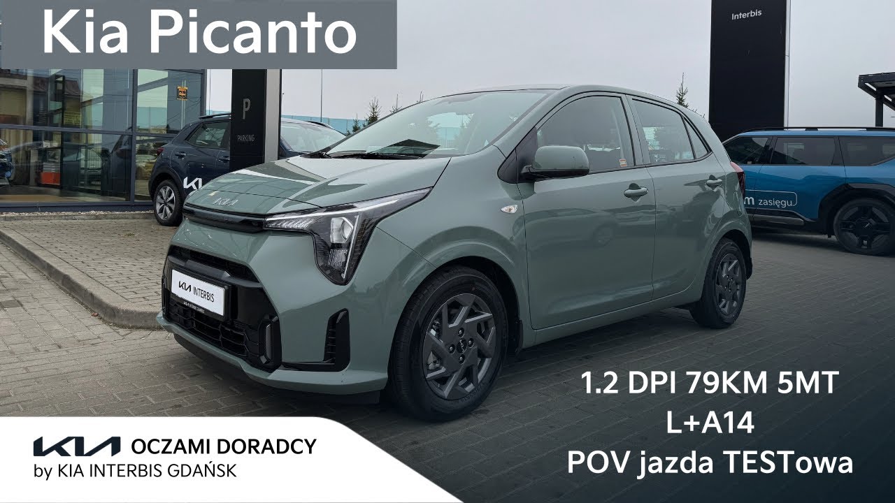 Kia Picanto [1.2 79KM 5MT] POV jazda TESTowa