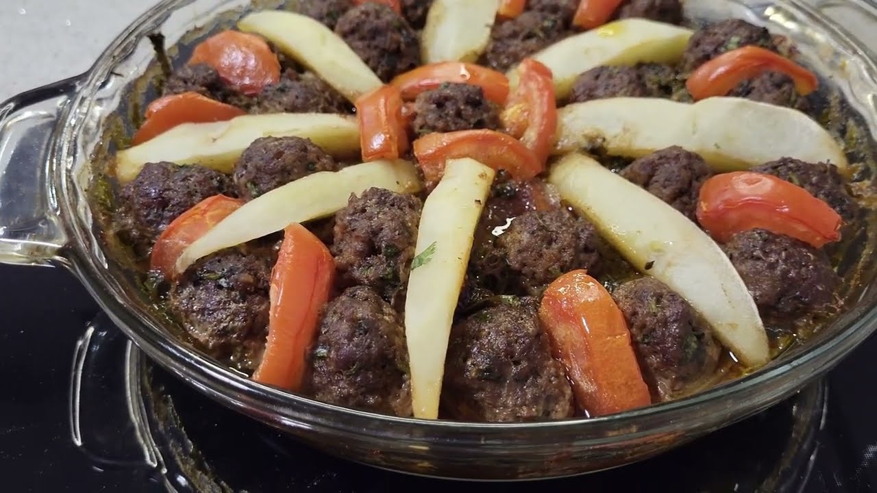 أطيب و ألذ كفتة مشوية في الفرن   The Most Delicious Oven Baked Kofta
