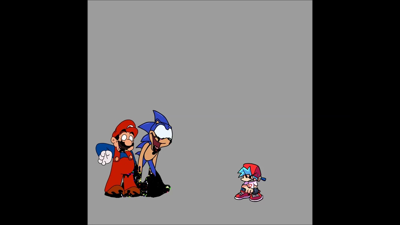 A Nostalgic Nightmare | Vs Infected Sonic & Mario Concept