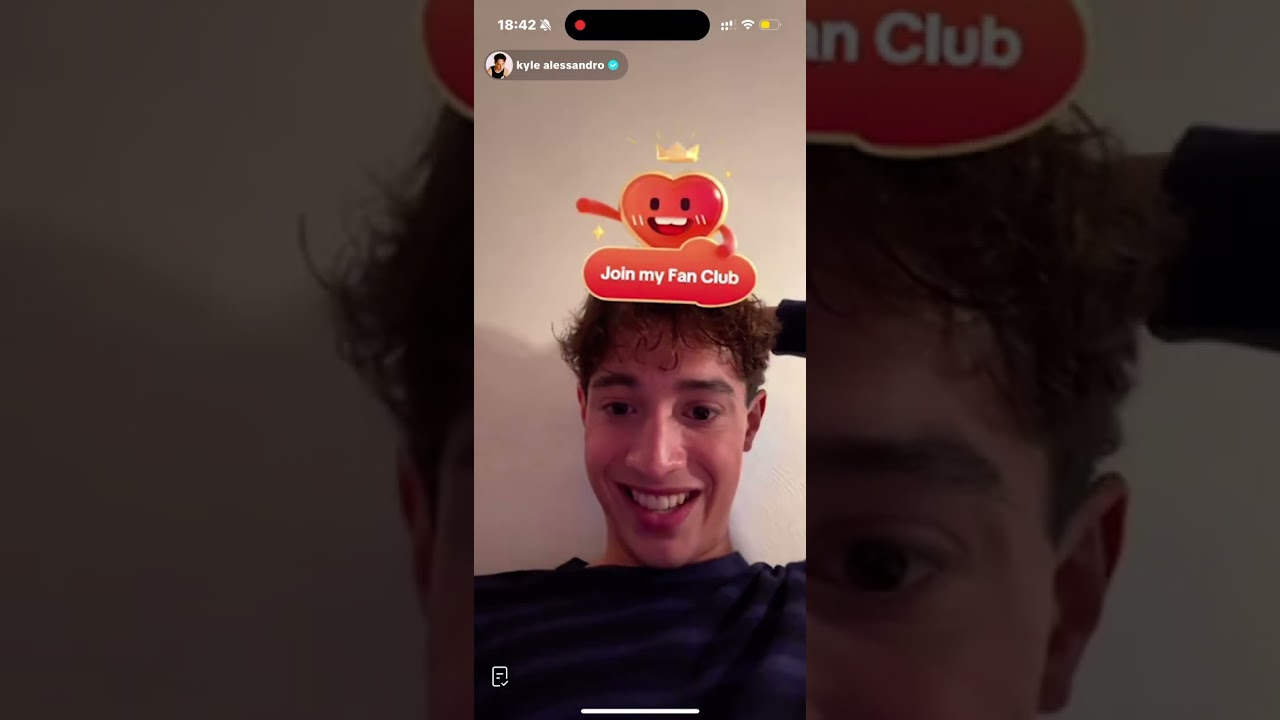 Kyle Alessandro tik tok stream 15.09.2025(kyle/brede)