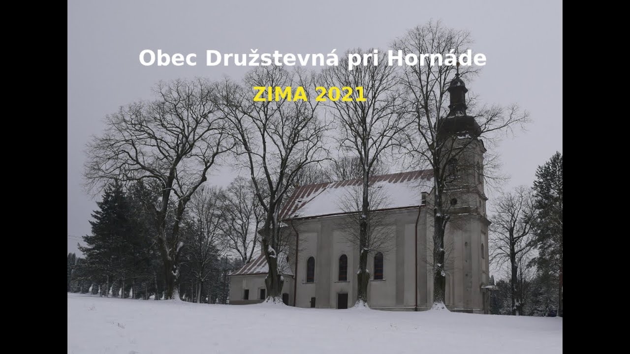 Obec Družstevná pri Hornáde - zima 2021