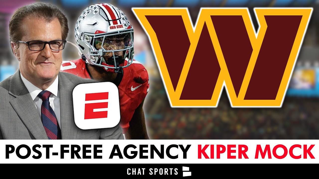 NEW Mel Kiper Jr. Commanders Mock Draft AFTER Week 1 Of NFL Free Agency | Commanders Draft Rumors