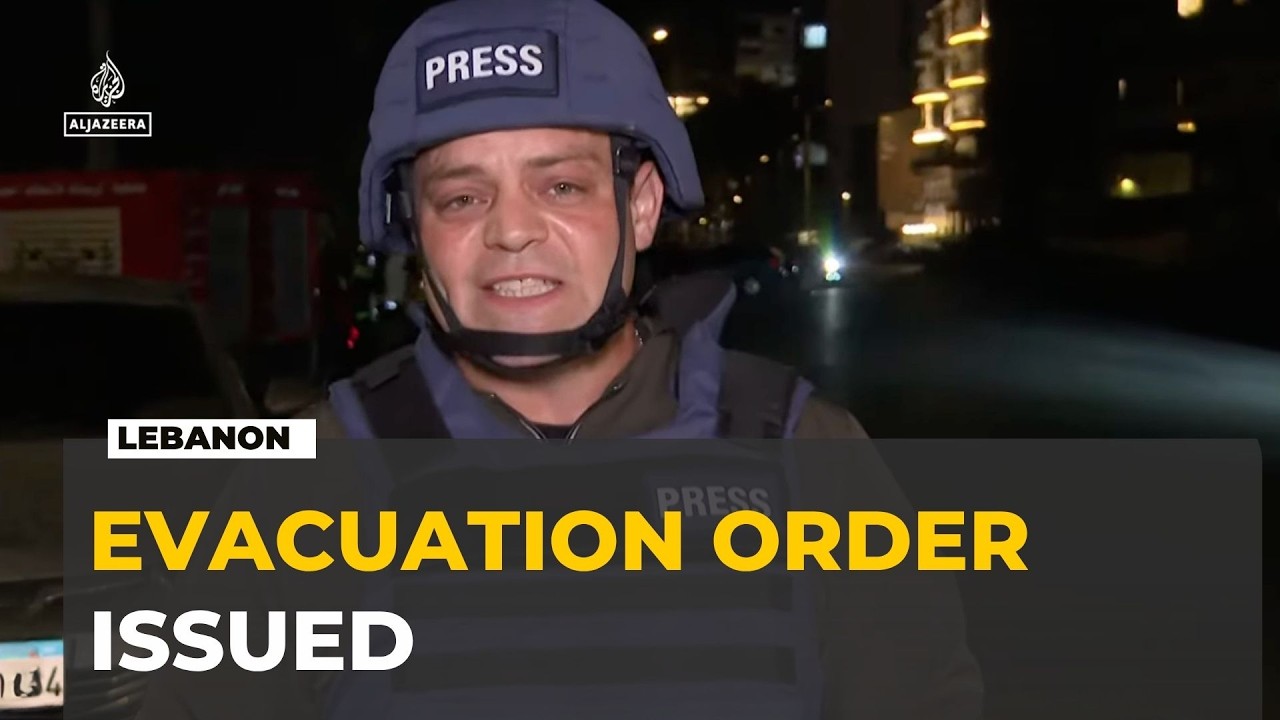 Israel's new evacuation order