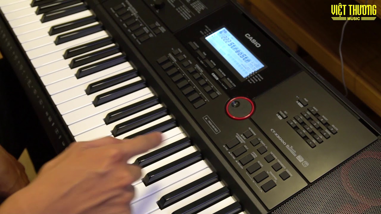 Hướng dẫn sử dụng: Đàn organ Casio CTX3000 / CT-X3000 - Phần 1