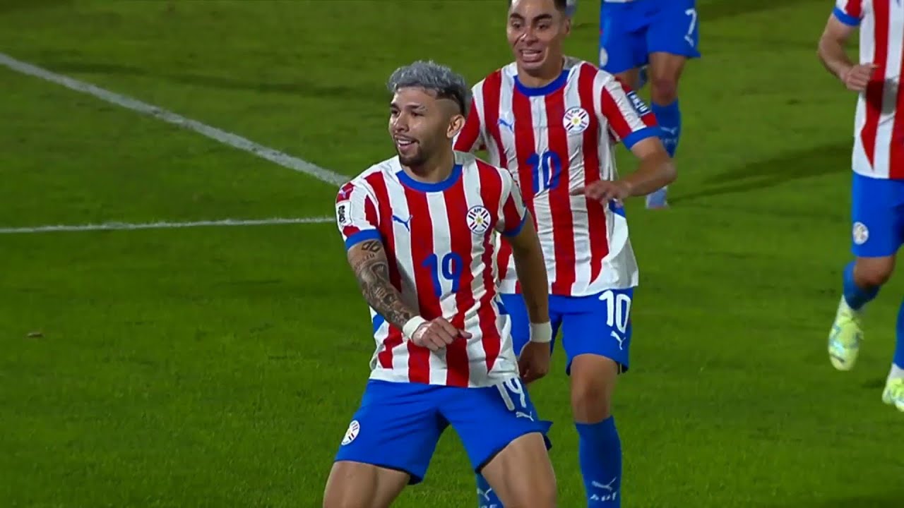 😳🥳 GOL DE JULIO ENCISO | Paraguay 2-0 Uruguay | Eliminatorias Sudamericanas