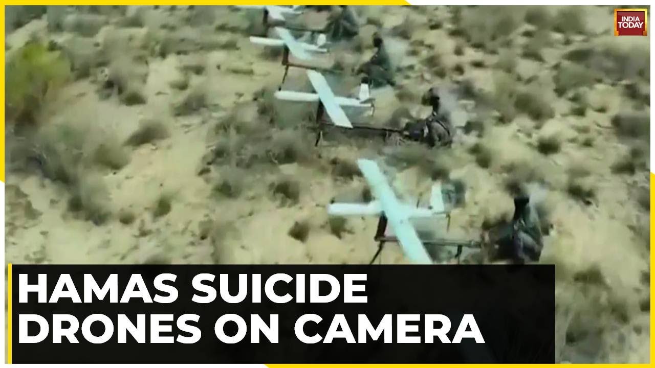 Israel-Hamas War: Hamas Terrorists Release Video Of Suicide Drones Which Killed Hundreds In Israel