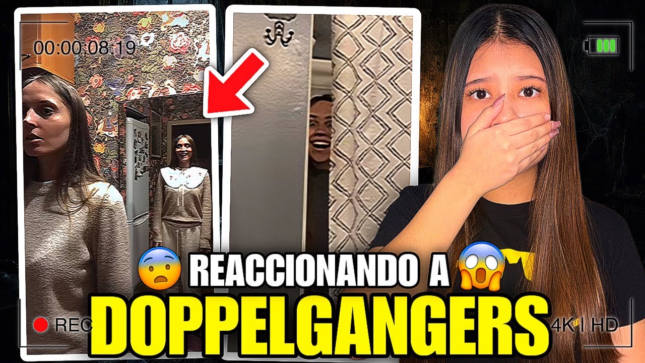NO ES TU FAMILIAR ES UN DOPPELGANGER!!😱 Reaccionando a los DOPPELGANGER mas aterradores| Regina MH 