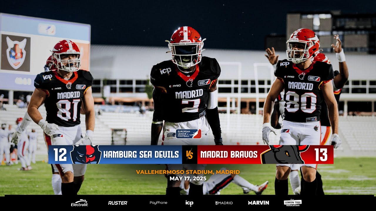 GAME 1 - Hamburg Sea Devils AT Madrid Bravos - Season 2025 🏟️​