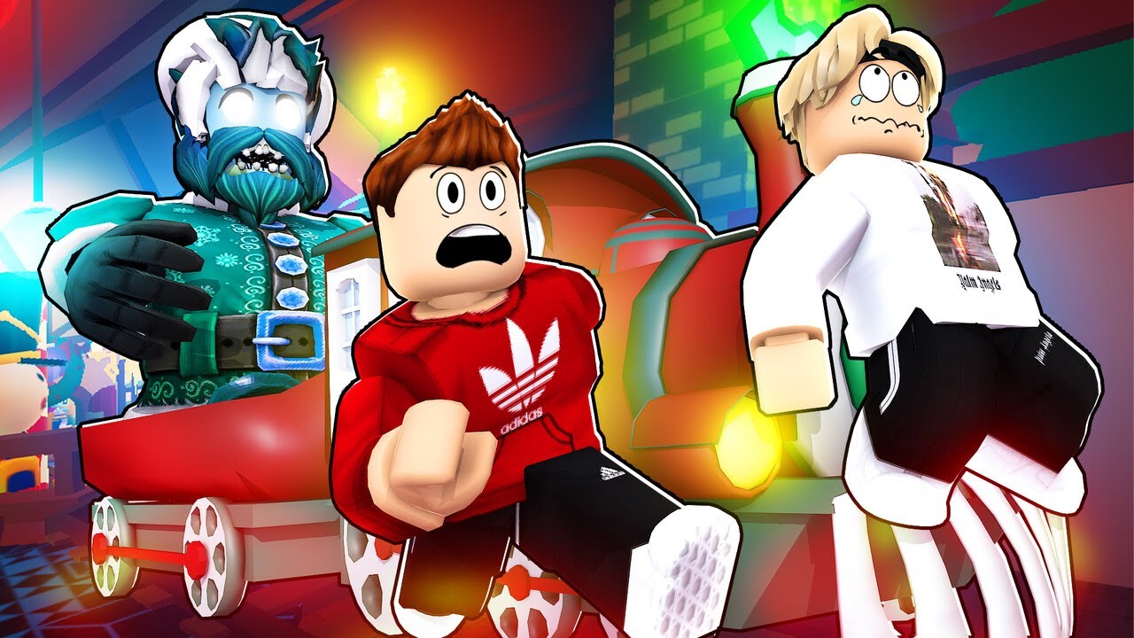 Der GRUSEL WEIHNACHTSMANN.. STORY!! (Roblox)