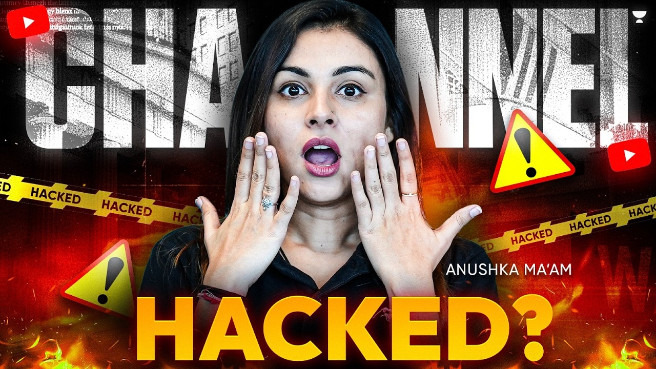 Unacademy YouTube Channel Hacked..😱 | You Attacked Channels. You Didn’t Stop Education. 💔