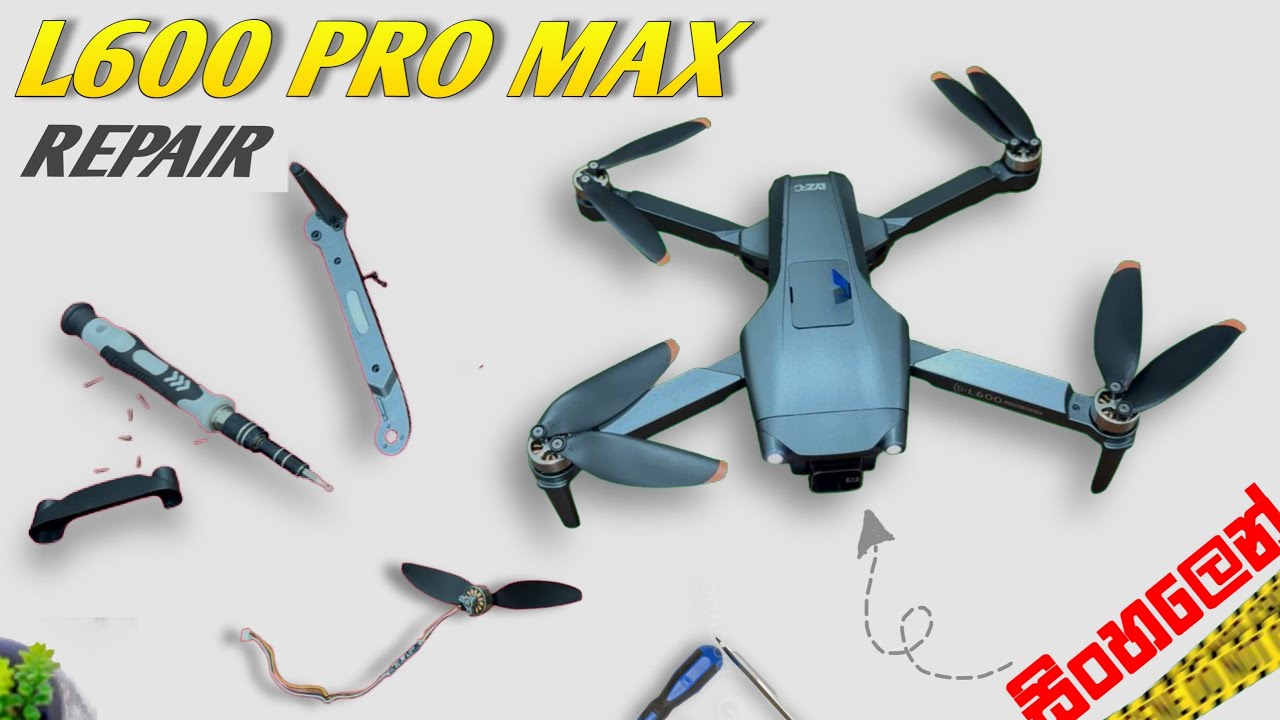 L600 Pro Max Arm Repair Guide #dronerepair #l600promax #fpv 