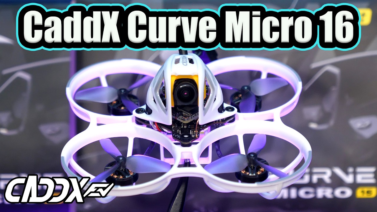 Recenzja CaddxFPV Curve Micro 16 HD Whoop &ndash; Dron FPV Tiny 1080p 120 kl./s!