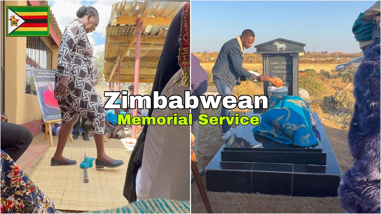 Взгляд на мемориальную службу по культуре ЗИМБАБВИИ (Магадзиро) 🇿🇼