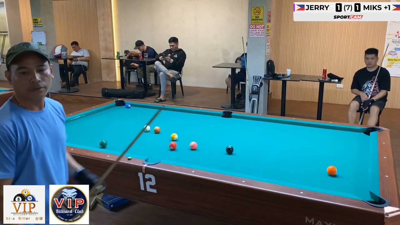 🏆JERRY 6.0 🆚 MIKS 5.5 | Race to 7 - 10 Ball .