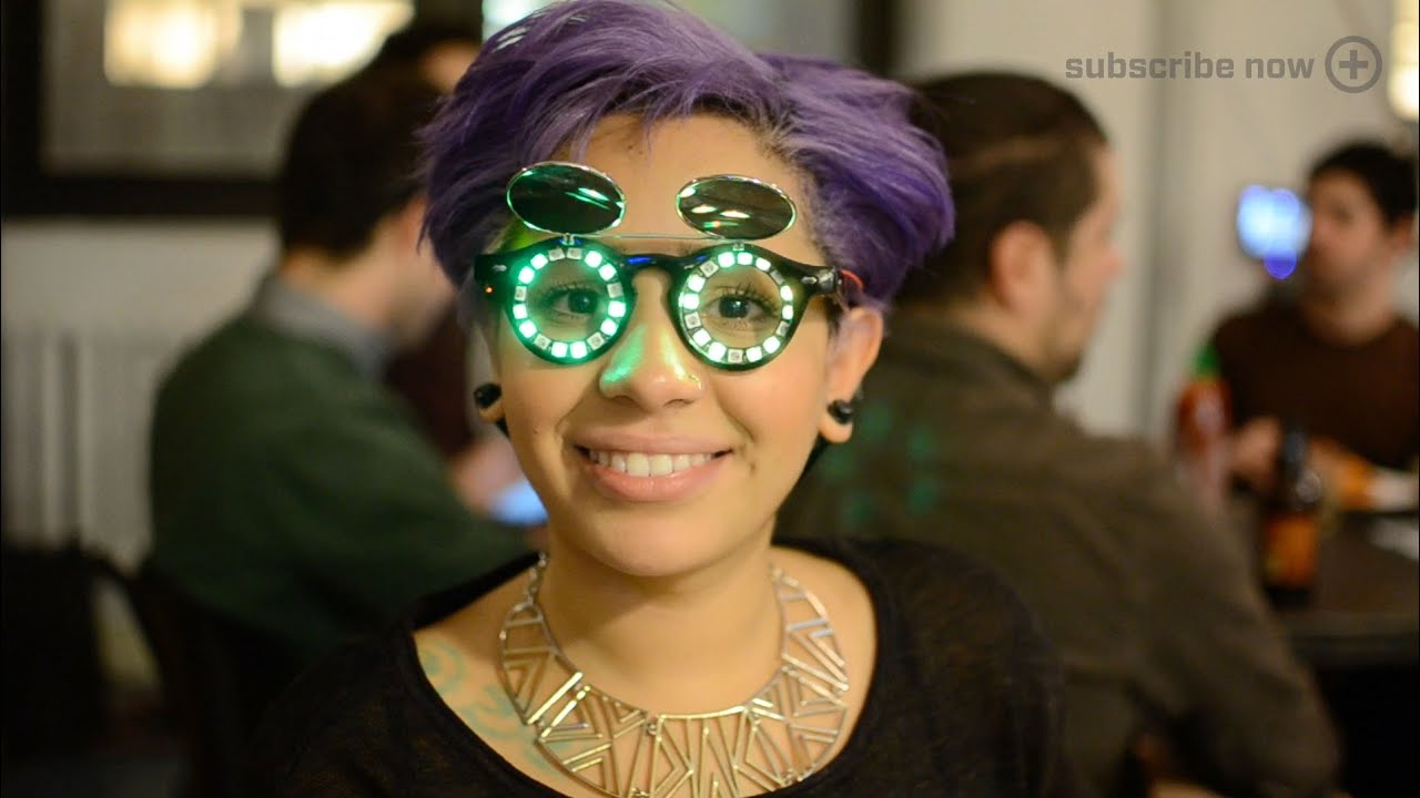 Celebration Spectacles with NeoPixel Rings