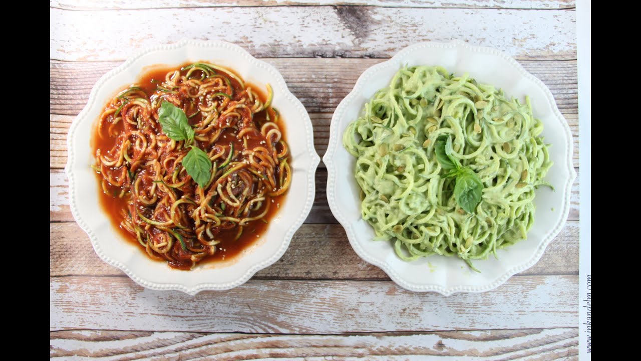 2 RAWVEGAN ITALIAN PASTAS