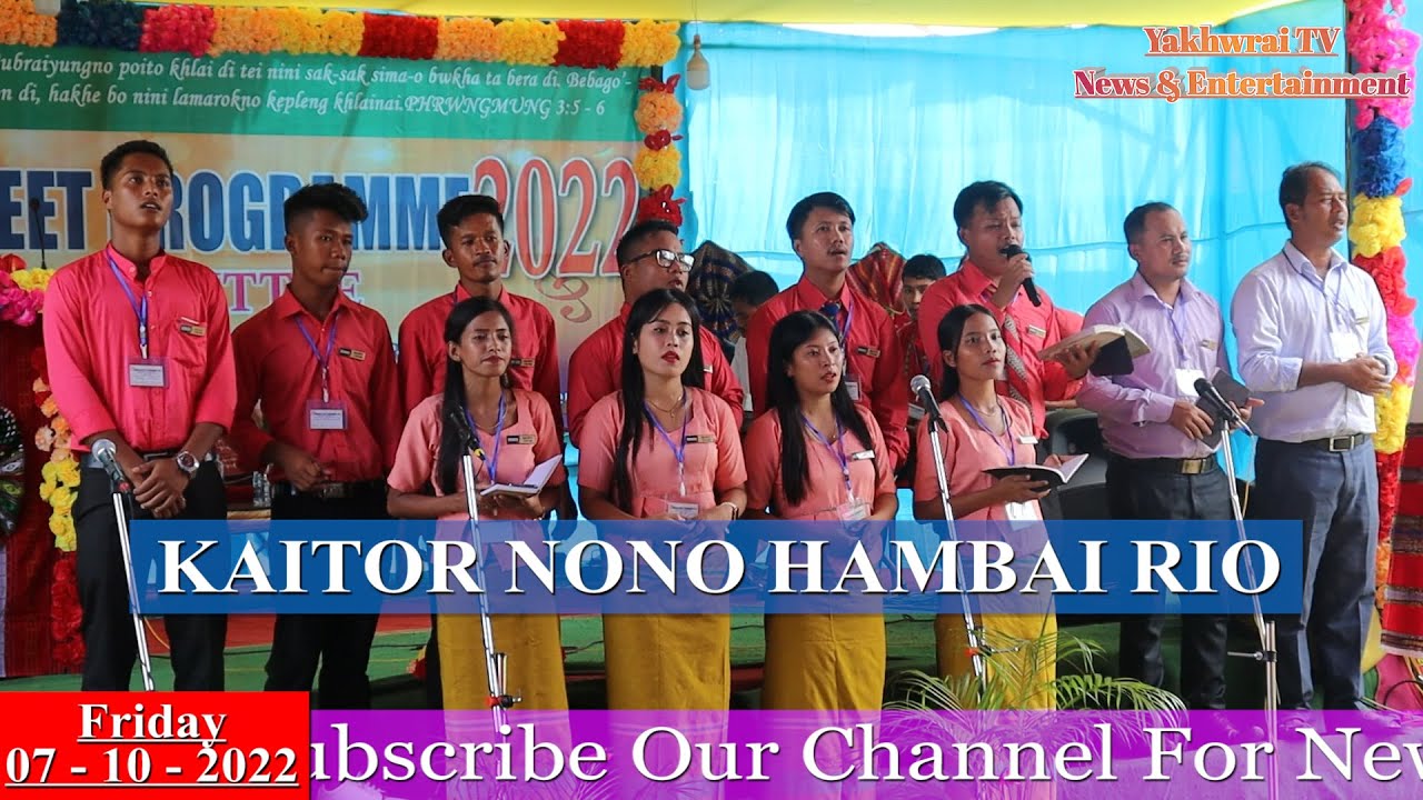 KAITOR NONO HAMBAI RIO || The 10th Musical Meet Programme 2022