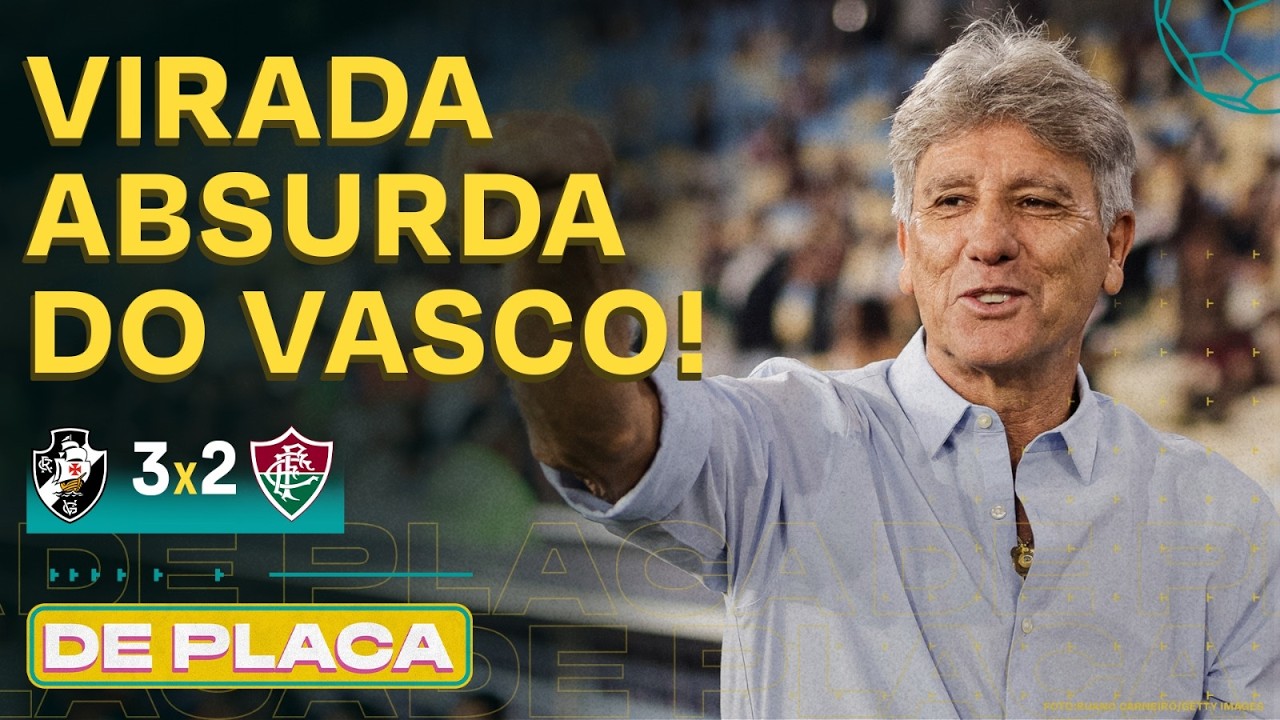 CUCA NO SANTOS; VASCO 3X2 FLUMINENSE; PALMEIRAS VENCE; QUARTAS DA CHAMPIONS | De Placa 19/03/26