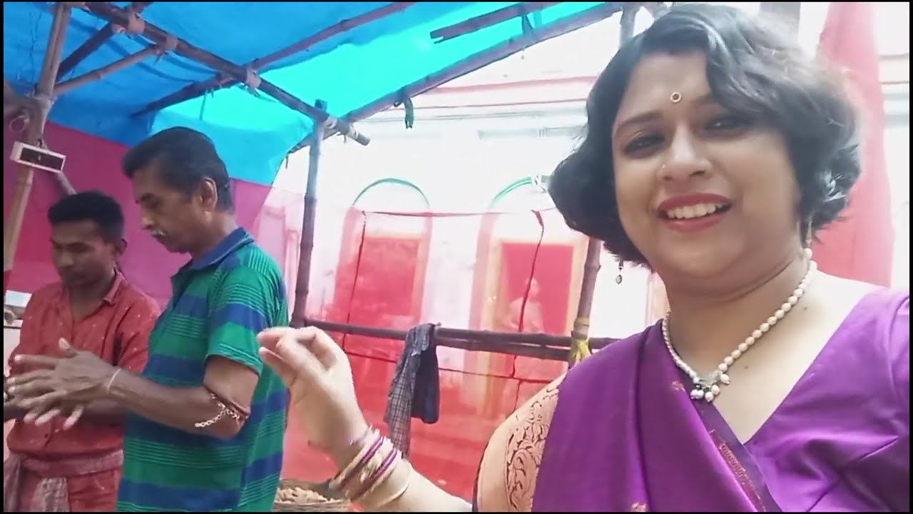 চলে এলাম কলকাতার কিছু রাজবাড়ি আর বনেদি বাড়ির পূজো দেখতে....