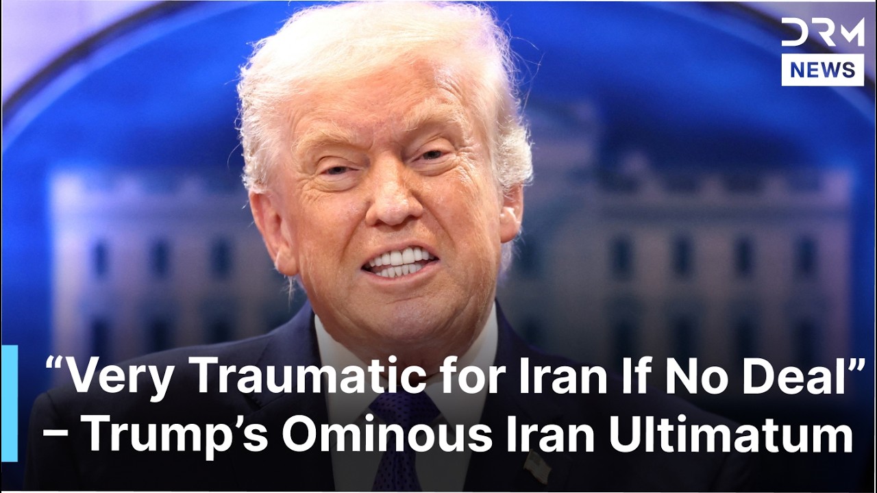 Trump to Iran: “They Better Negotiate a Fair Deal… or It’s Going to Be Very Traumatic” | AC1F