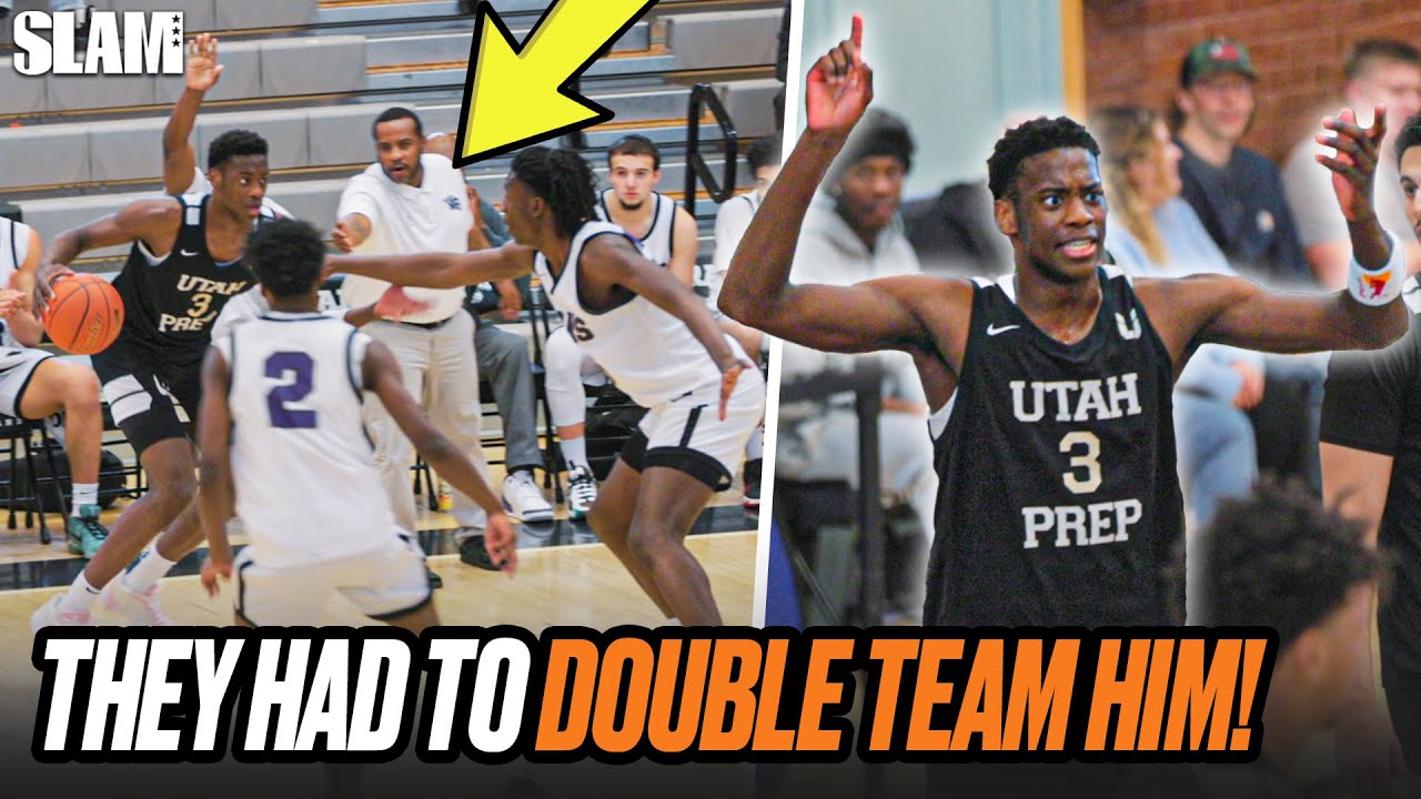 AJ Dybantsa HAD TO BE DOUBLE TEAMED 😤🔥 #1 Players Drops 31 & 15 🚨