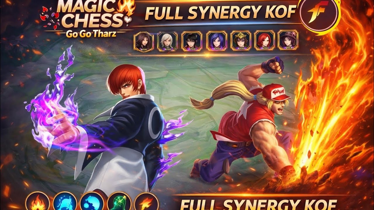 Полный KOF + Тарц = Автоматическая победа?! 😱 | Magic Chess Go Go #magicchessgogo