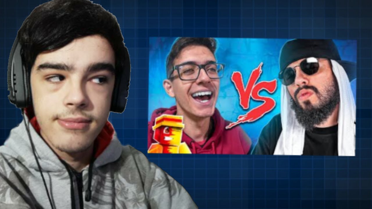 REACT Geleia Vs. Mussoumano - Batalha de Youtubers