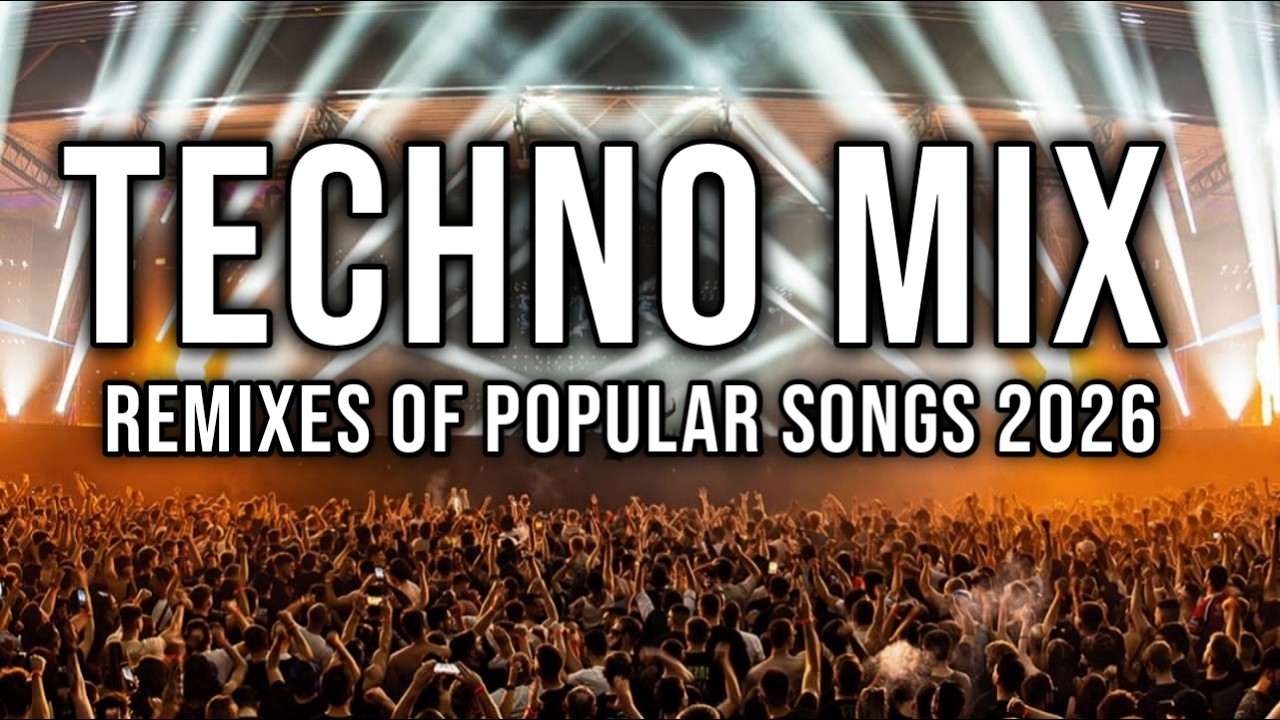 TECHNO MIX 2026 💥 Remixes Of Popular Songs 💥 Only Techno Bangers #43